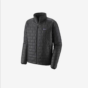 Mens Black Patagonia Nano Puff Jacket Size Medium